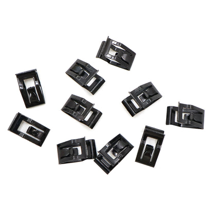 10 Fit Car Console Dash Dashboard Trim Metal Retainer Clips Interior Accessories
