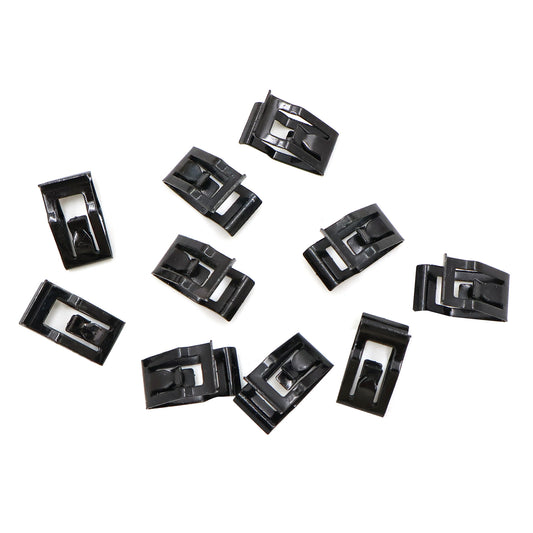10 Fit Car Console Dash Dashboard Trim Metal Retainer Clips Interior Accessories