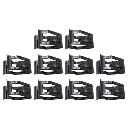 10 Fit Car Console Dash Dashboard Trim Metal Retainer Clips Interior Accessories