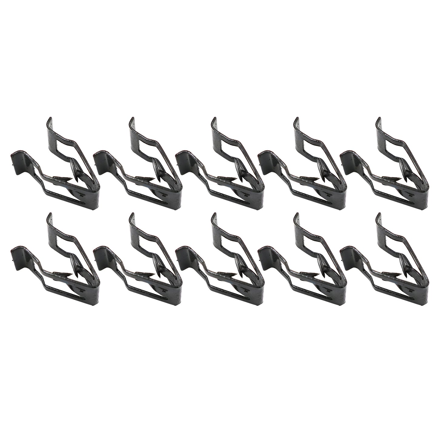 10 Fit Car Console Dash Dashboard Trim Metal Retainer Clips Interior Accessories