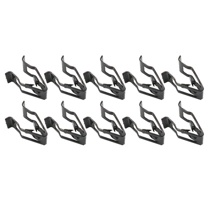 10 Fit Car Console Dash Dashboard Trim Metal Retainer Clips Interior Accessories