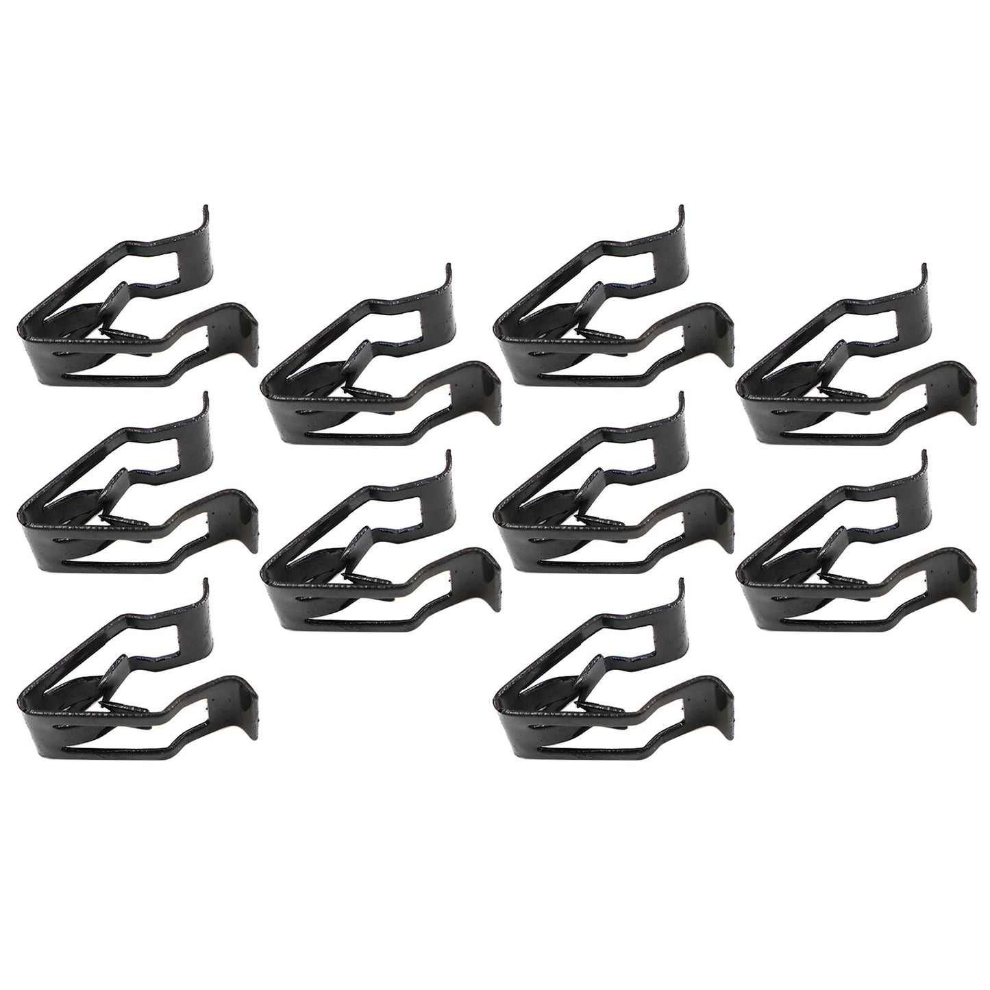 10 Fit Car Console Dash Dashboard Trim Metal Retainer Clips Interior Accessories