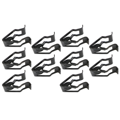 10 Fit Car Console Dash Dashboard Trim Metal Retainer Clips Interior Accessories