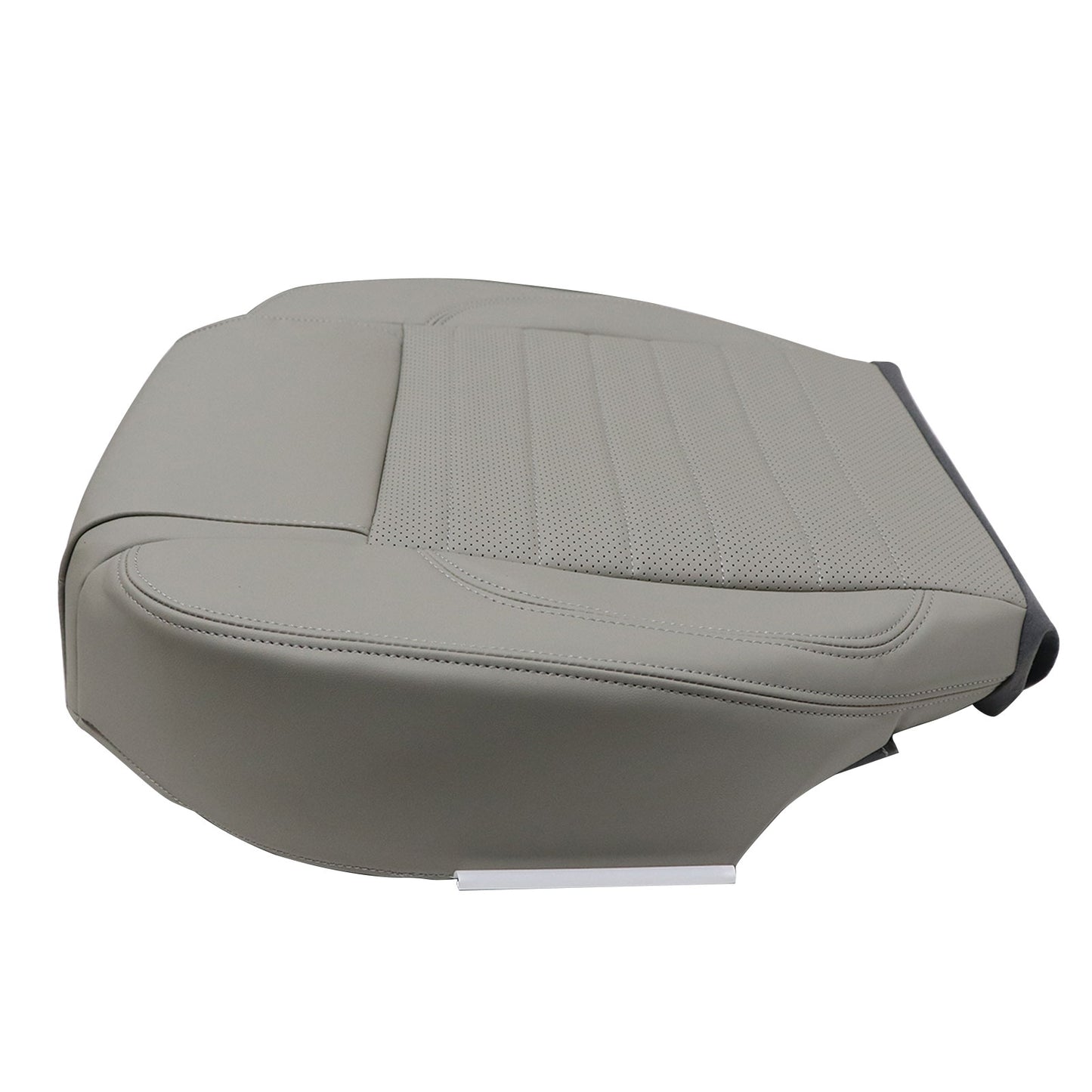 2010 2011 2012 2013 2014 For Ford Mustang Passenger Bottom Seat Cover Light Gray