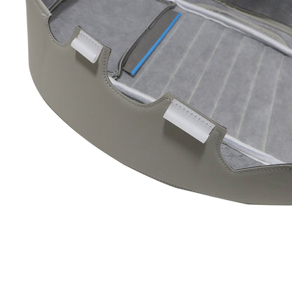 2010 2011 2012 2013 2014 For Ford Mustang Passenger Bottom Seat Cover Light Gray