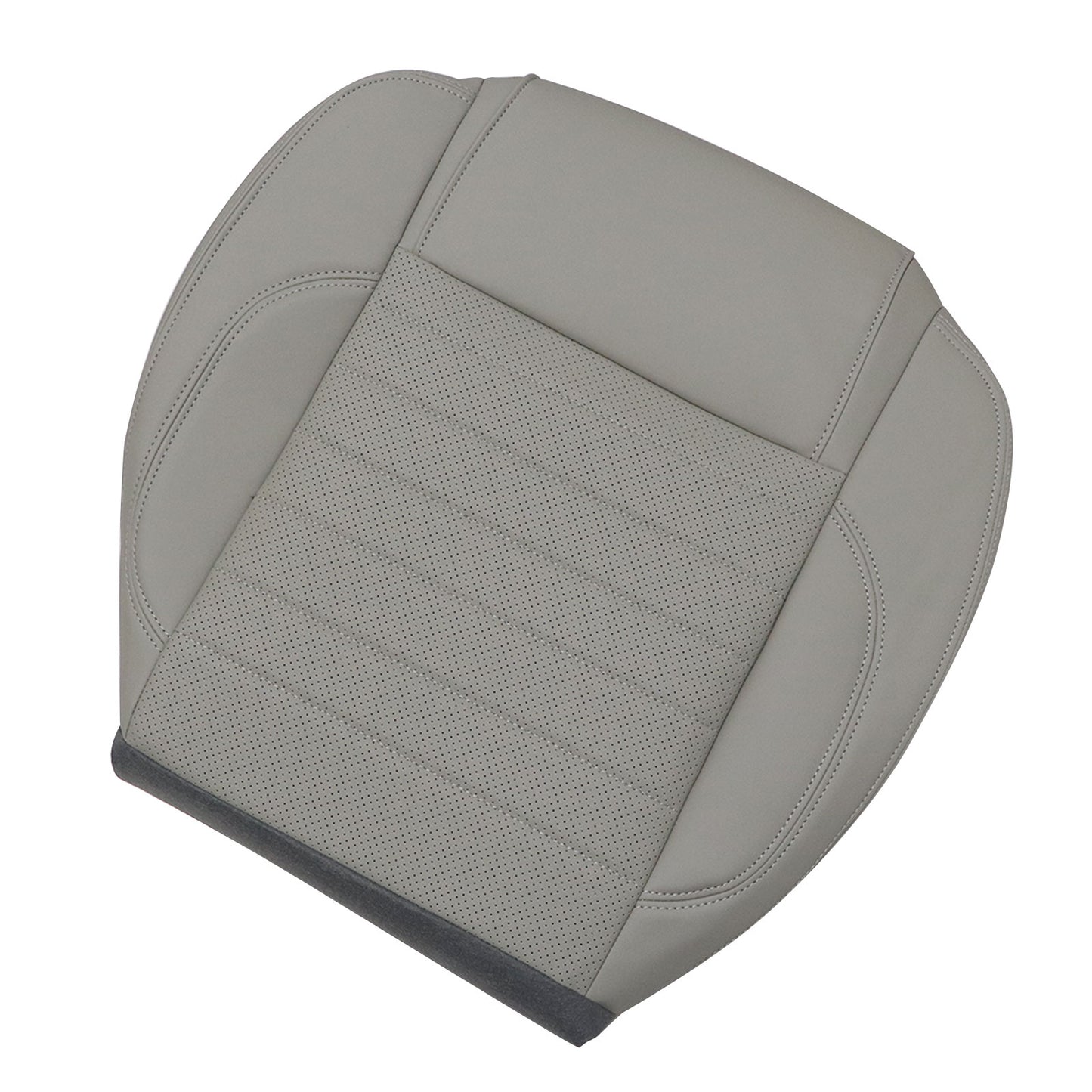 2010 2011 2012 2013 2014 For Ford Mustang Passenger Bottom Seat Cover Light Gray