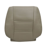 Passenger Lean Back Leather Seat Cover Tan For 1990-1997 Toyota Land Cruiser
