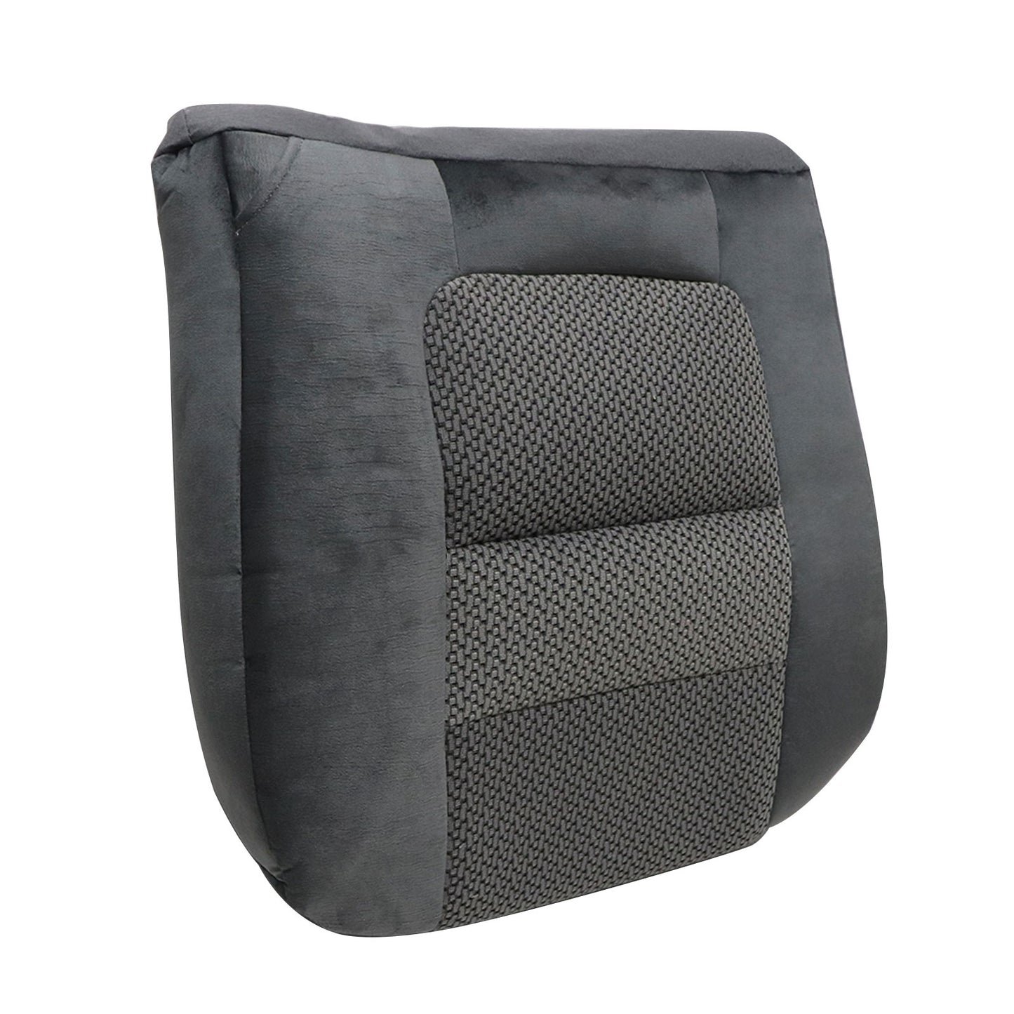 For 2001 Ford F250 F350 F450 XLT Driver Bottom Replacement Cloth Seat Cover Gray