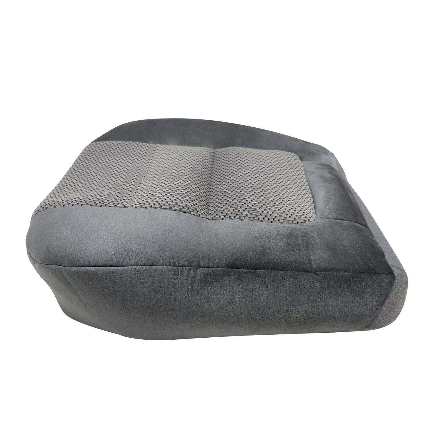 For 2001 Ford F250 F350 F450 XLT Driver Bottom Replacement Cloth Seat Cover Gray