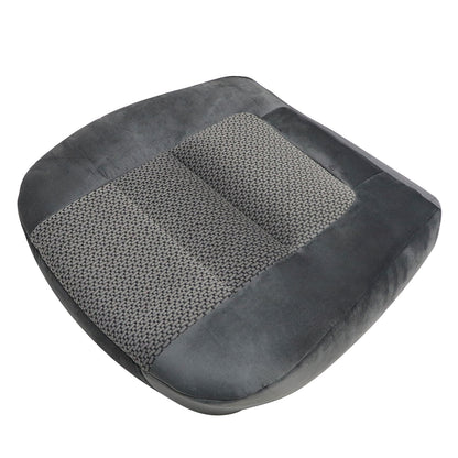 For 2001 Ford F250 F350 F450 XLT Driver Bottom Replacement Cloth Seat Cover Gray