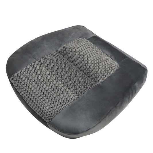 For 2001 Ford F250 F350 F450 XLT Driver Bottom Replacement Cloth Seat Cover Gray
