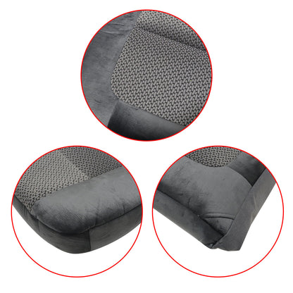 Passenger Side Bottom Seat Cover Gray For 2001 Ford F250 F350 XLT 2WD 4X4