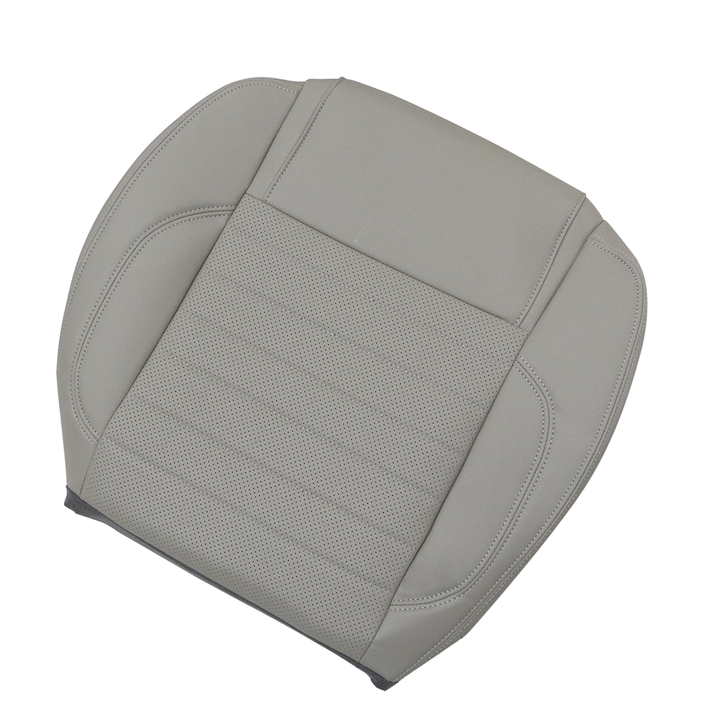 2010 2011 2012 2013 2014 For Ford Mustang GT Driver Bottom Seat Cover Light Gray