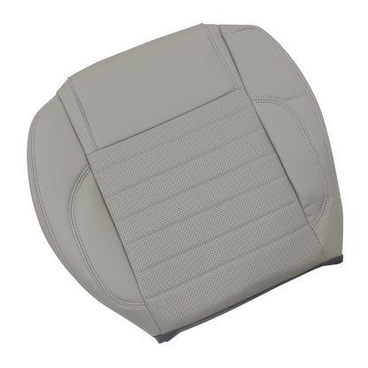 2010 2011 2012 2013 2014 For Ford Mustang GT Driver Bottom Seat Cover Light Gray
