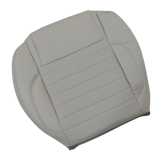 2010 2011 2012 2013 2014 For Ford Mustang GT Driver Bottom Seat Cover Light Gray