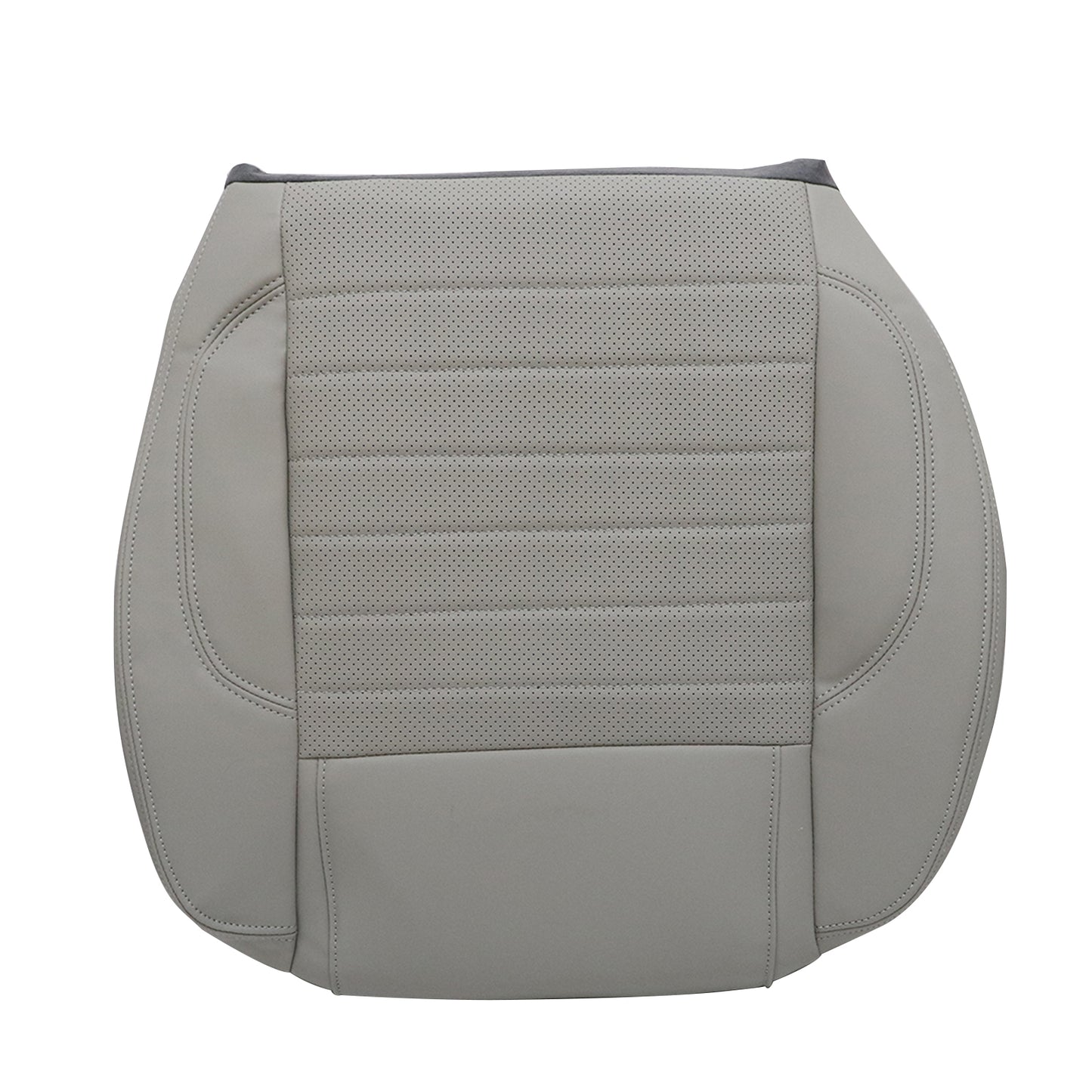 2010 2011 2012 2013 2014 For Ford Mustang GT Driver Bottom Seat Cover Light Gray