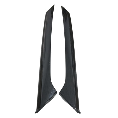 New 2Pcs Windshield Side Pillar Molding Black Fits For Hyundai IX25 Creta 15-19