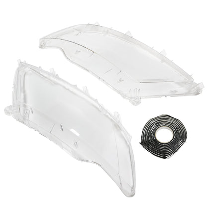 Pair Front Headlight Headlamp Lens Covers Left&Right For Lincoln MKX 2014-2018