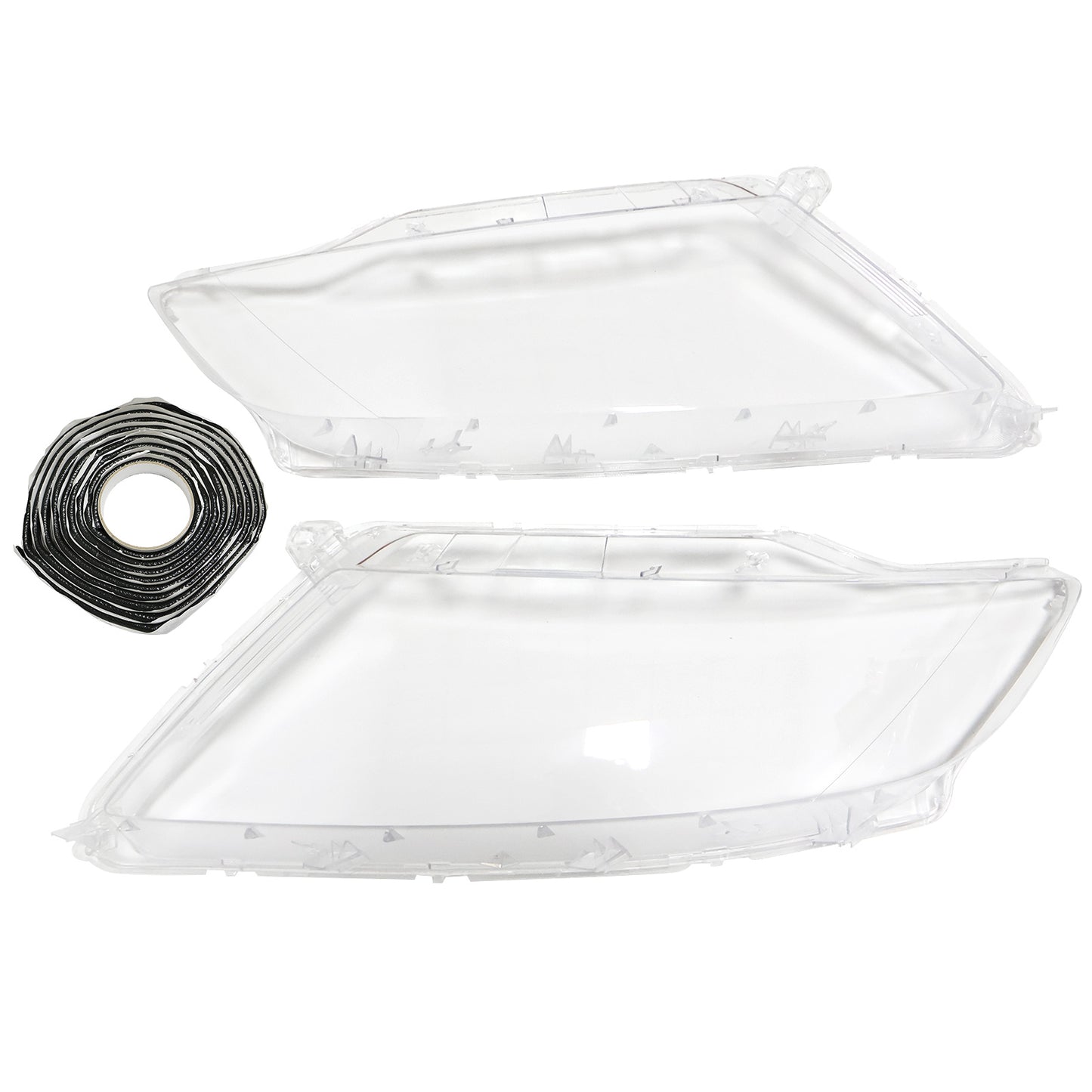 Pair Front Headlight Headlamp Lens Covers Left&Right For Lincoln MKX 2014-2018