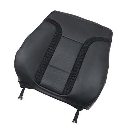 Driver Lean Back Leather Seat Cover Black Fits 2010-2014 Ford F-150SVT