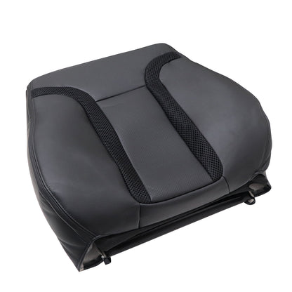 Passenger Top Perforated Leather Cover Black For 2010-2014 Ford F150  SVT
