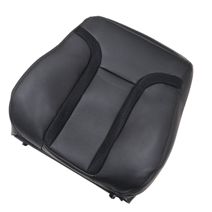 Passenger Top Perforated Leather Cover Black For 2010-2014 Ford F150  SVT