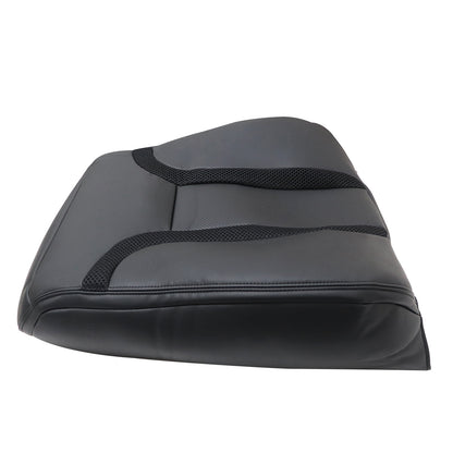 Passenger Top Perforated Leather Cover Black For 2010-2014 Ford F150  SVT