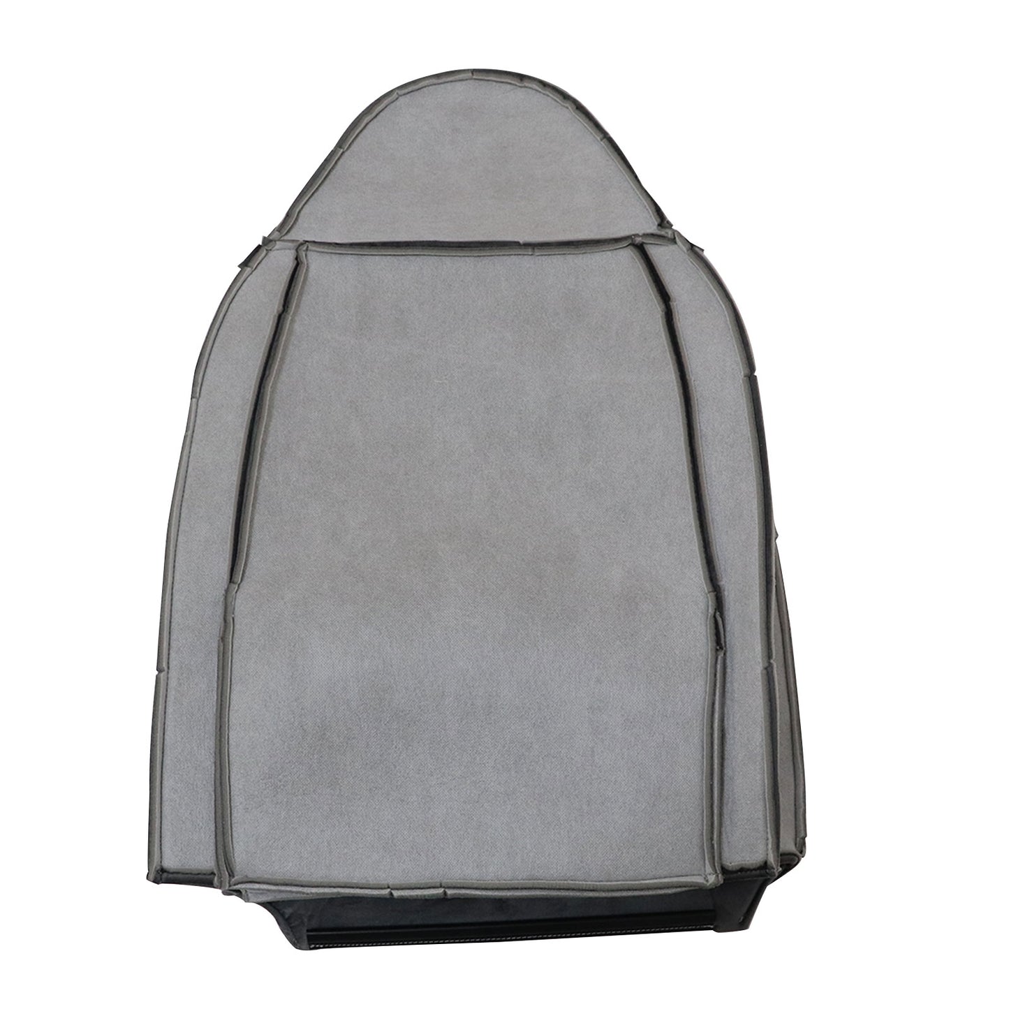 Driver Side Top Cloth Seat Cover Gray For 2001 Ford F250 F350 XLT Single-Cab