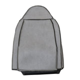 Driver Side Top Cloth Seat Cover Gray For 2001 Ford F250 F350 XLT Single-Cab