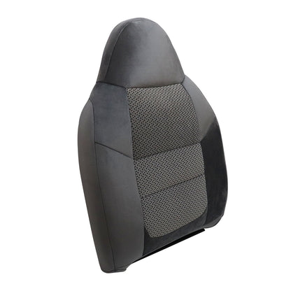 Driver Side Top Cloth Seat Cover Gray For 2001 Ford F250 F350 XLT Single-Cab