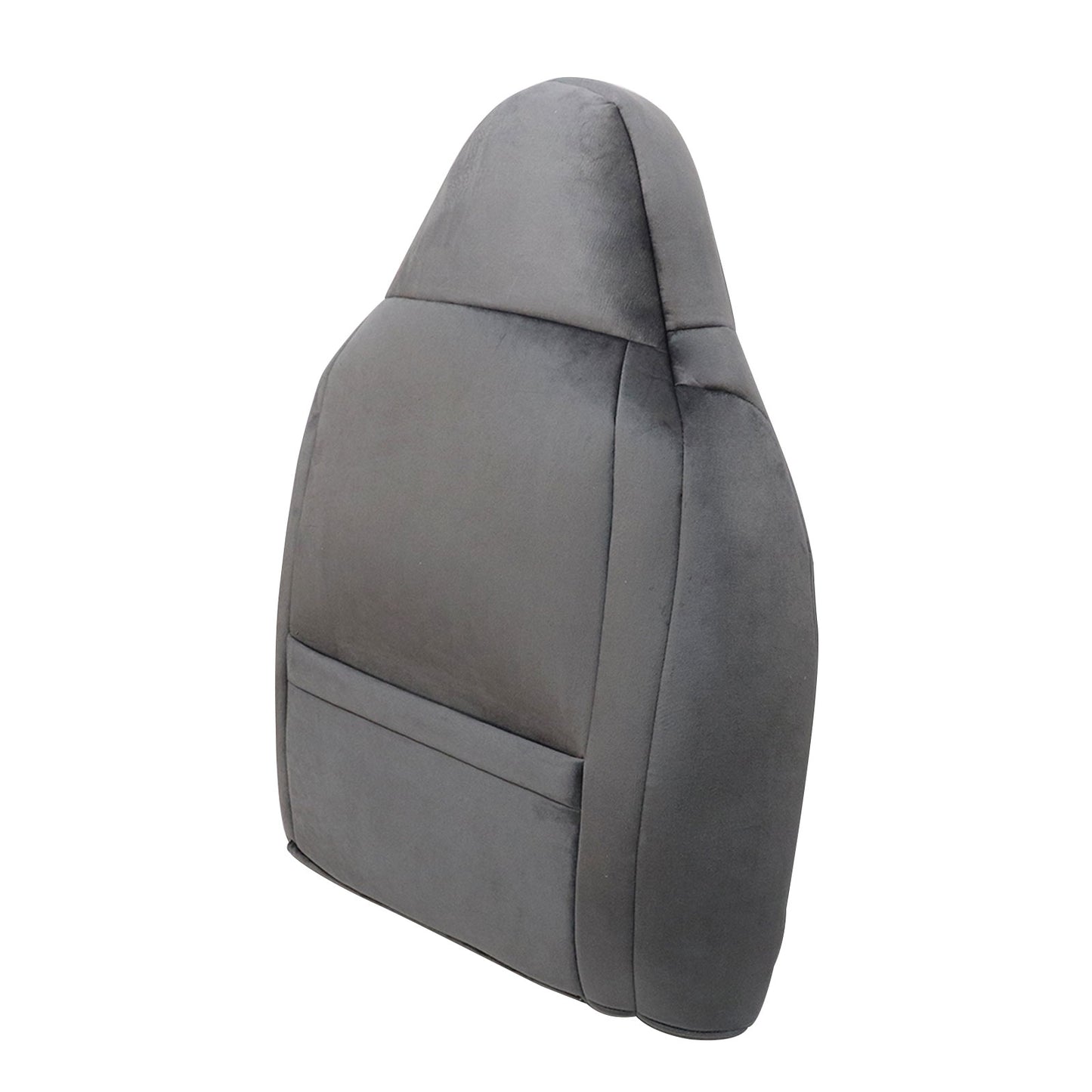 Driver Side Top Cloth Seat Cover Gray For 2001 Ford F250 F350 XLT Single-Cab