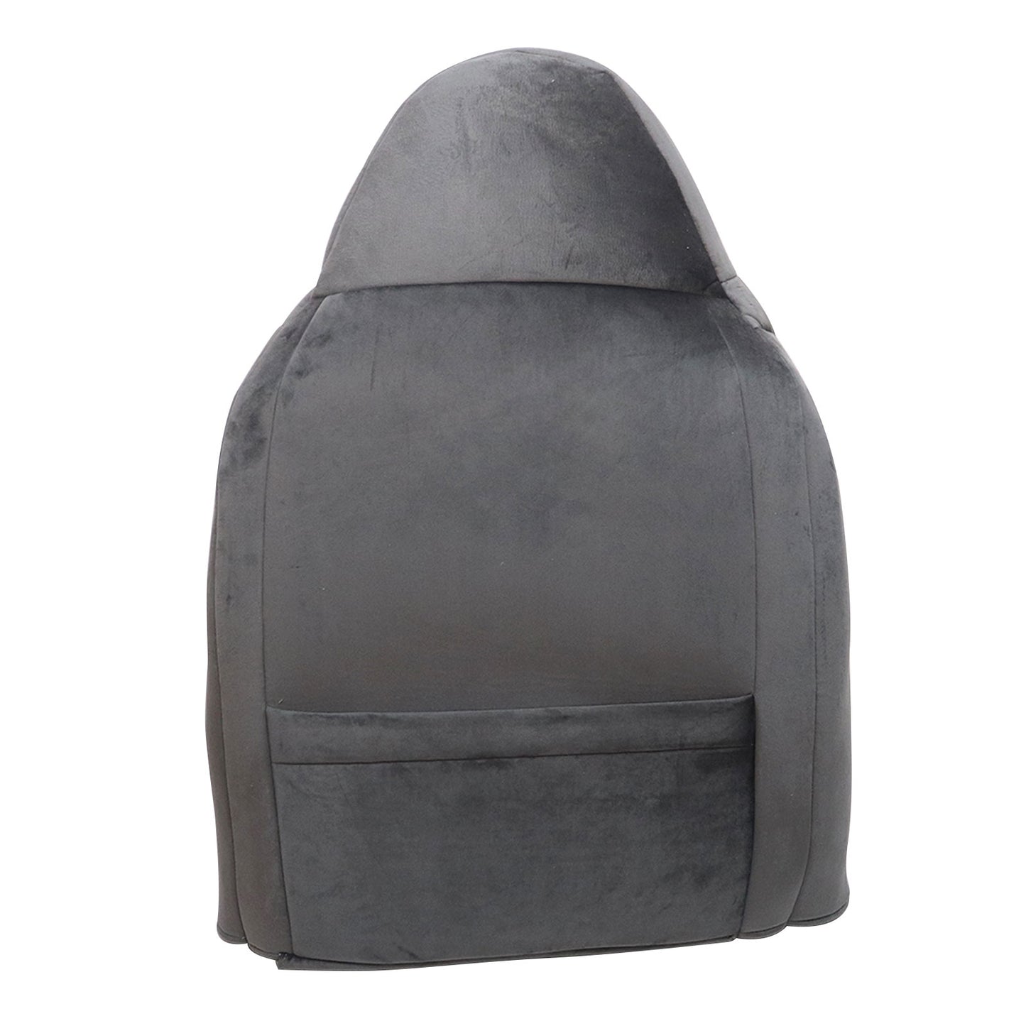 Driver Side Top Cloth Seat Cover Gray For 2001 Ford F250 F350 XLT Single-Cab