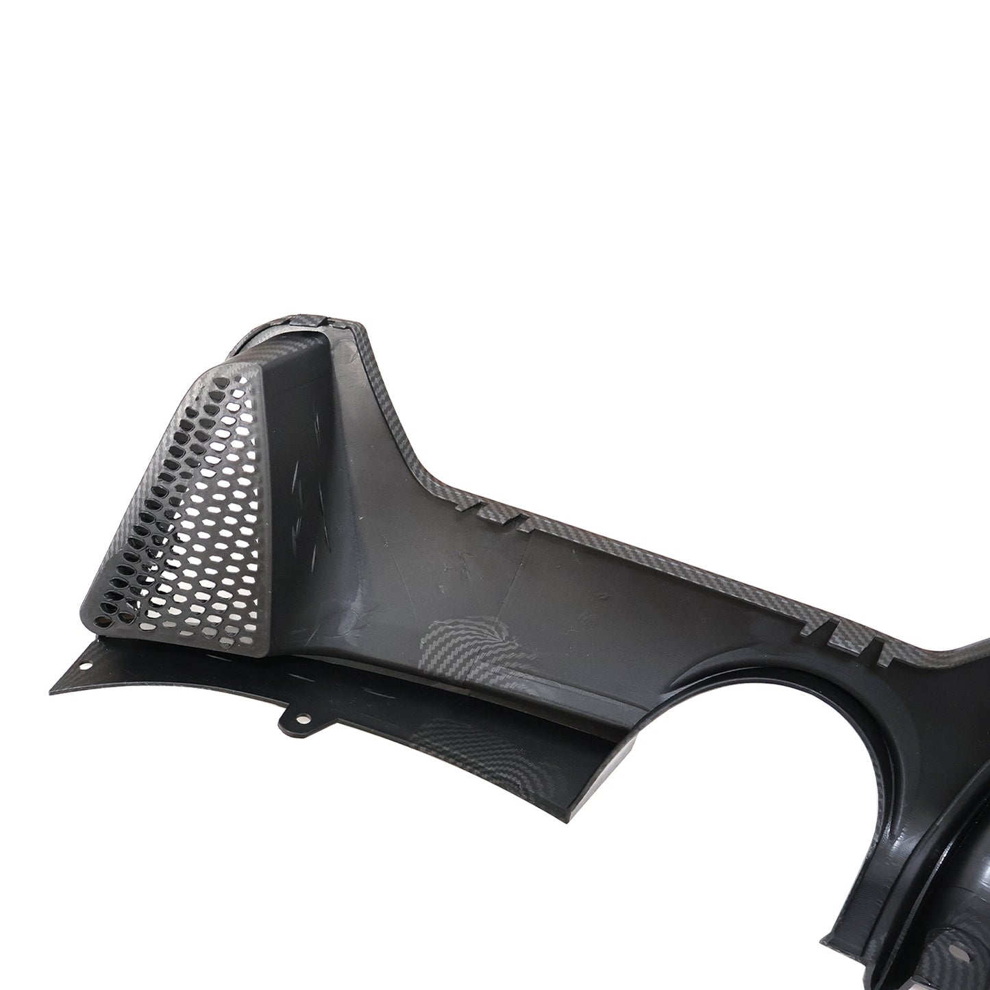 Rear Bumper Lower Lip Diffuser Carbon Style Fits 2014-20 BMW 4 Series M Sport