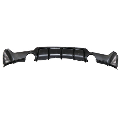 Rear Bumper Lower Lip Diffuser Carbon Style Fits 2014-20 BMW 4 Series M Sport