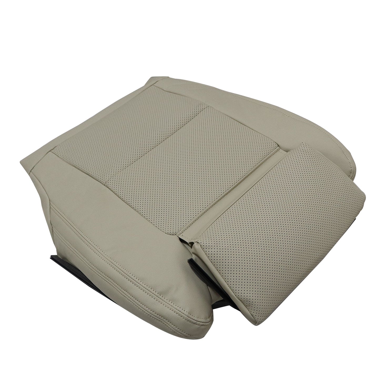 Driver Bottom Beige Tan Leather Seat Cover For 2016 to 2020 Mercedes Benz GLA250