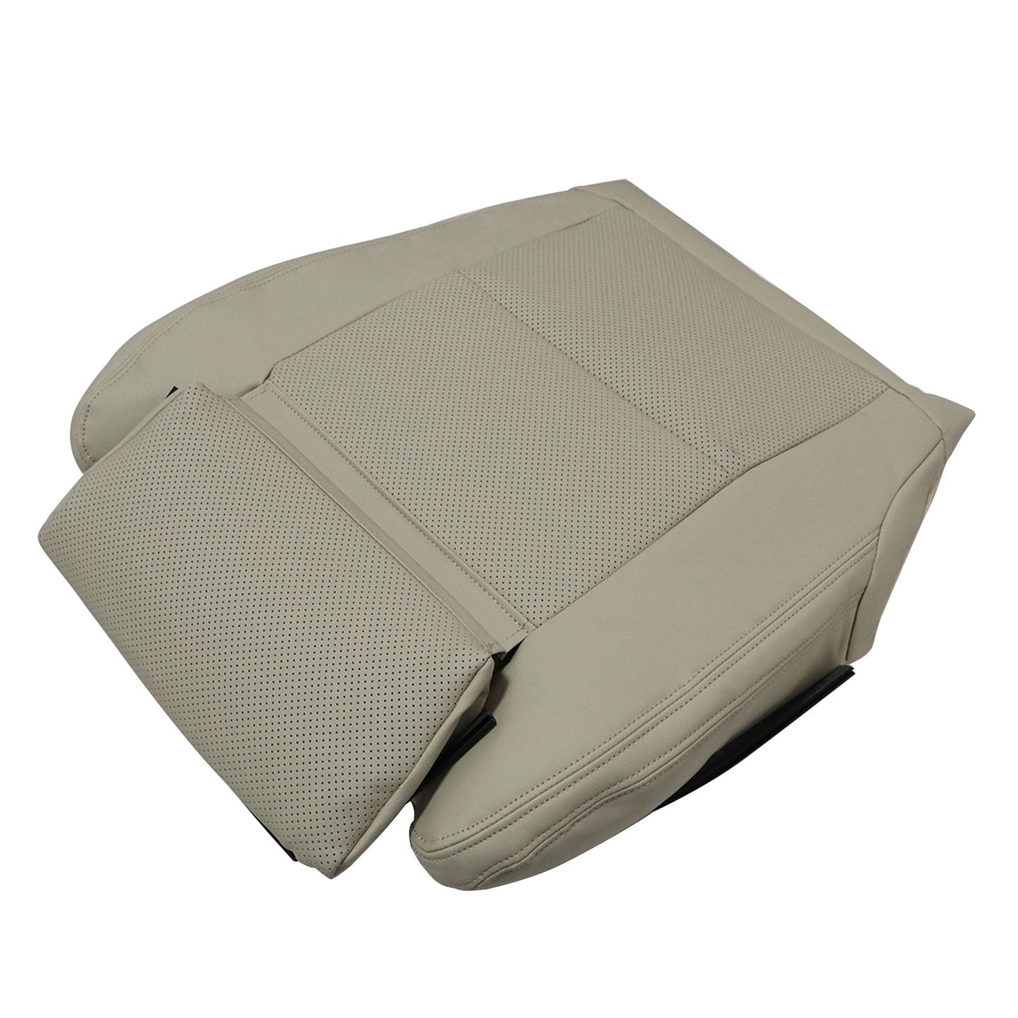 Driver Bottom Beige Tan Leather Seat Cover For 2016 to 2020 Mercedes Benz GLA250