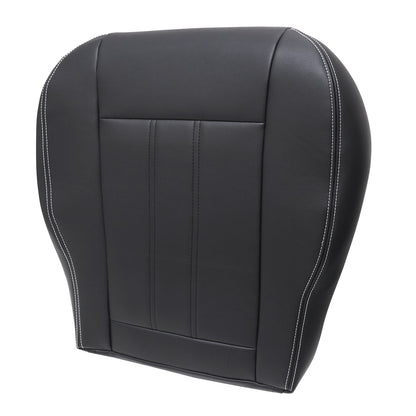Fits 2008-2016 Chrysler Town & Country Bottom Seat Cover Black Non-Perforated