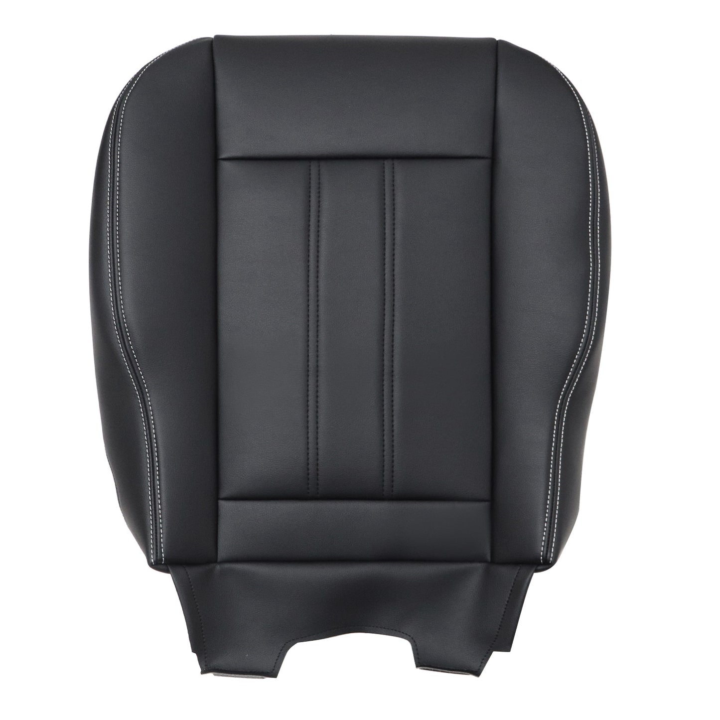 Fits 2008-2016 Chrysler Town & Country Bottom Seat Cover Black Non-Perforated