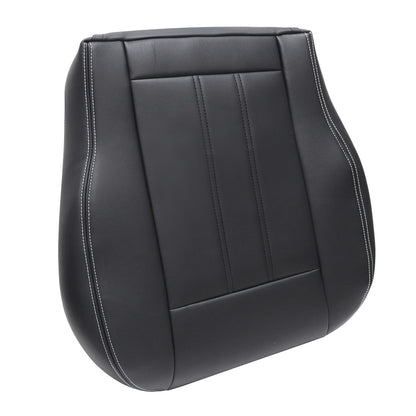 Fits 2008-2016 Chrysler Town & Country Bottom Seat Cover Black Non-Perforated