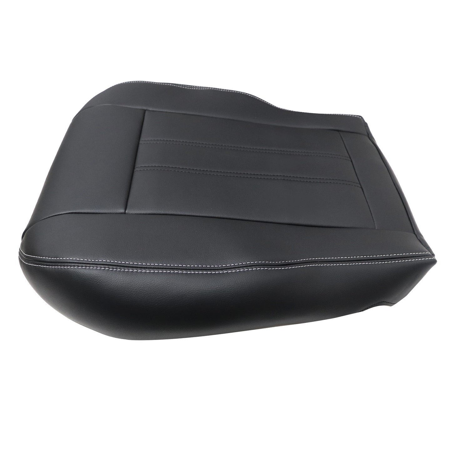 Fits 2008-2016 Chrysler Town & Country Bottom Seat Cover Black Non-Perforated