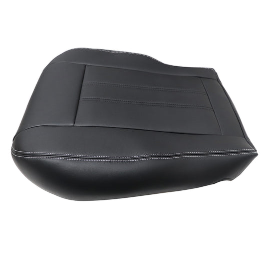 Fits 2008-2016 Chrysler Town & Country Bottom Seat Cover Black Non-Perforated
