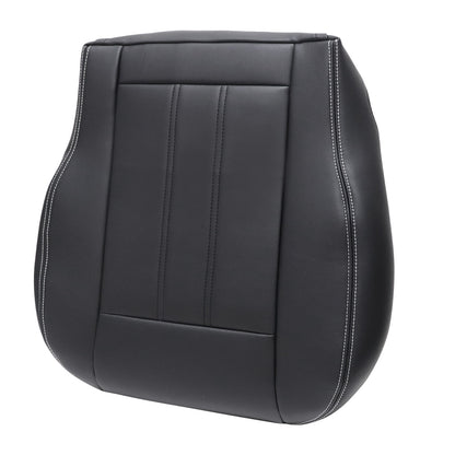 Fits 2008-2016 Chrysler Town & Country Bottom Seat Cover Black Non-Perforated