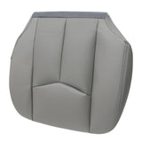 2003-2006 For Cadillac Escalade Driver Side Bottom PERF Leather Seat Cover Gray