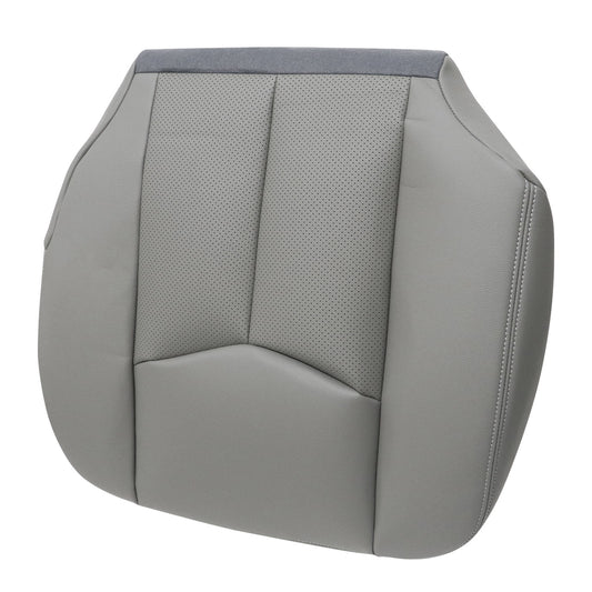 2003-2006 For Cadillac Escalade Driver Side Bottom PERF Leather Seat Cover Gray