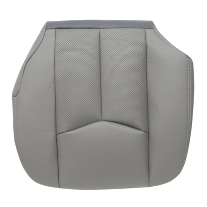 2003-2006 For Cadillac Escalade Driver Side Bottom PERF Leather Seat Cover Gray