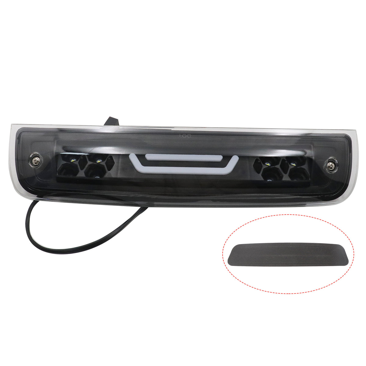 For 09-2018 Dodge Ram 1500 2500 3500 LED Cargo Cab 3RD Third Brake Tail Light