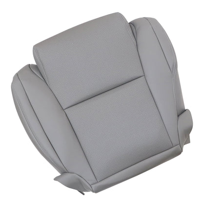 For 2007-2013 Toyota Tundra Sequoia Driver Bottom Perforated Leather Cover Gray