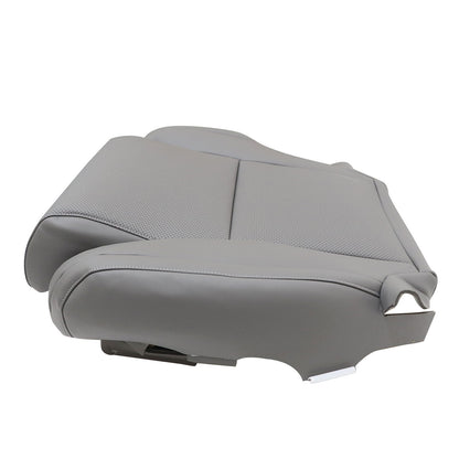 For 2007-2013 Toyota Tundra Sequoia Driver Bottom Perforated Leather Cover Gray
