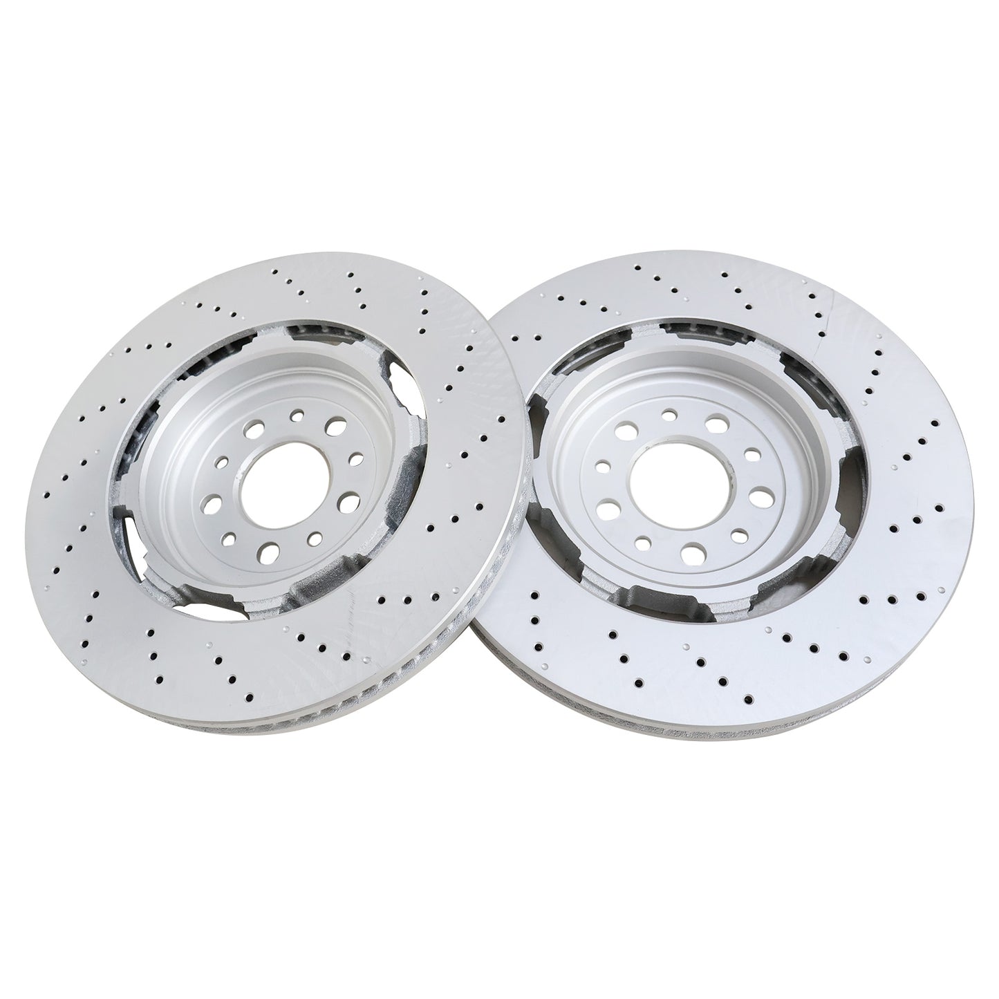 Front Brake Rotors Fit For 2017-2021 Alfa Romeo Giulia Stelvio Quadrifoglio