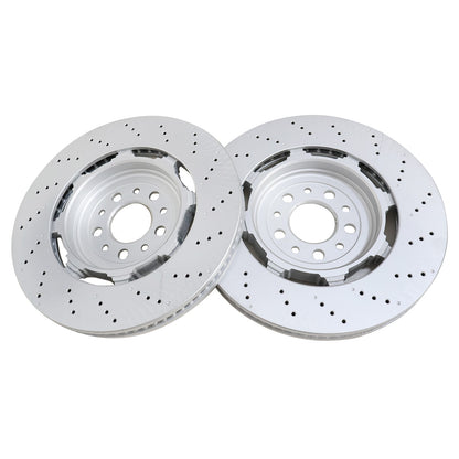 Front Brake Rotors Fit For 2017-2021 Alfa Romeo Giulia Stelvio Quadrifoglio